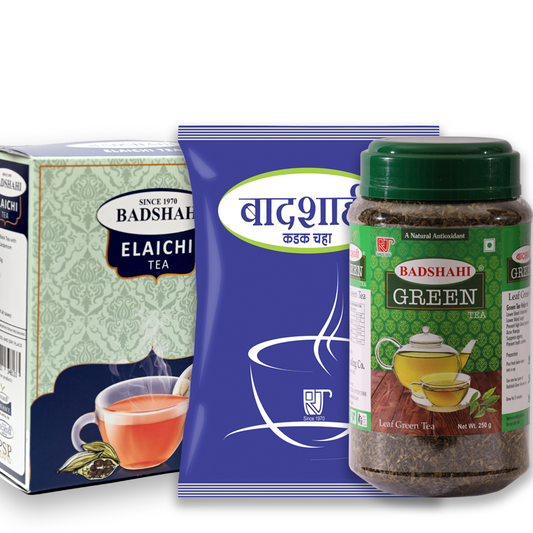 Badshahi Premium Mixture (250gm) + Elaichi Tea (250gm) + Green Tea (250gm)